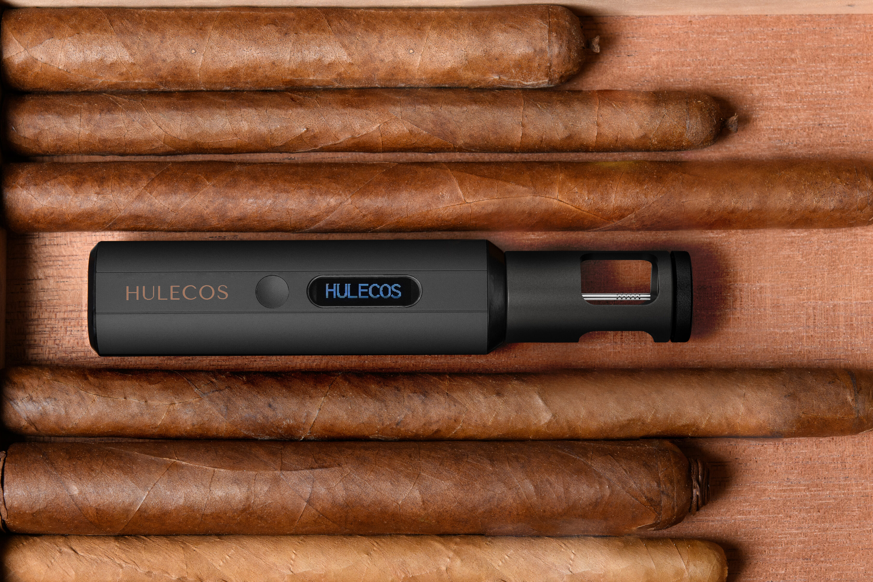 The H1 device in a humidor